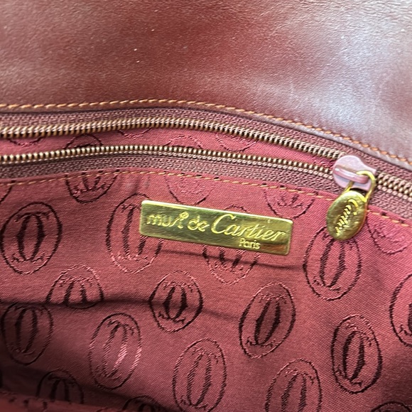 Authentic Cartier clutch handbag purse - Picture 3 of 6